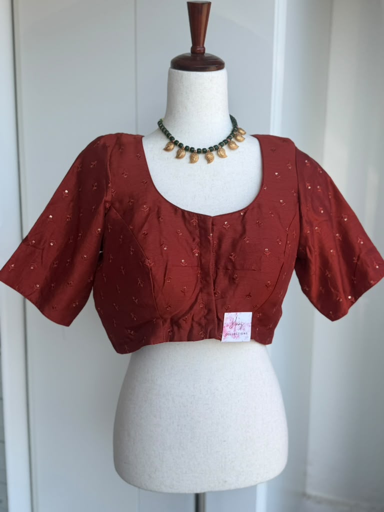 Embroidery Buti Blouse | Saree Blouses in USA