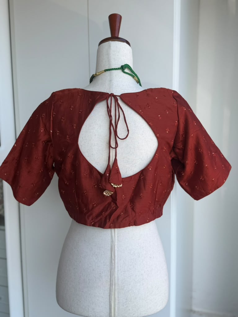 Embroidery Buti Blouse | Saree Blouses in USA
