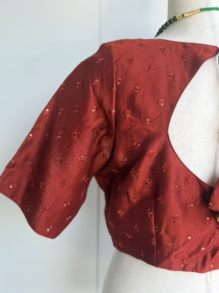 Embroidery Buti Blouse | Saree Blouses in USA