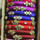 4 Pairs Assorted Silk Thread Bangles Set  | Traditional Bridal Bangles | Gift idea