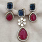 Victorian AD Kundan Pendant Set | Latest Jewelry In USA