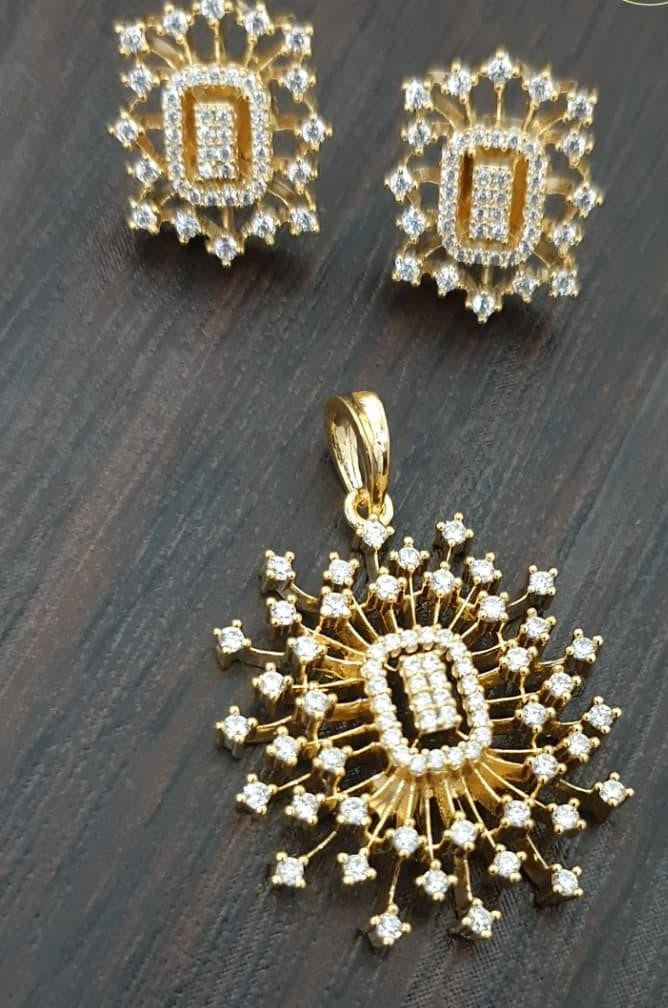 AD Pendant Set | Latest Indian Jewelry In USA