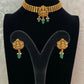 Antique Lakshmi Pendant Choker Set | South Indian Jewelry In USA