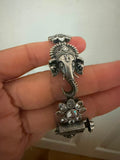 Oxidized Ganesh Openable Kada | Latest Indian Jewelry In USA