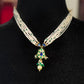 Jadau Kundan Pendant Pearl Necklace Set | Traditional Jewelry In USA