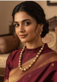Antique Beads & Pearl Mala With Studs | Traditional Jewelry In USA