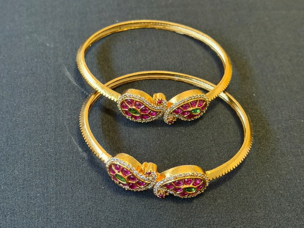 AD Kemp Bangles | Indian Bangles In USA | Traditional Jewelry