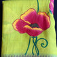 Hand Painted Mangalagiri Handloom Saree | Light Weight Saree