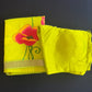 Hand Painted Mangalagiri Handloom Saree | Light Weight Saree
