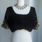 Velvet Embroidery Blouse | Party Wear Blouse | Readymade Blouses in USA