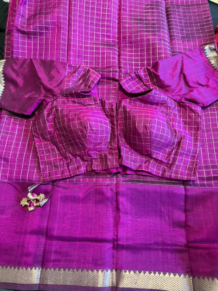 Handloom Mangalagiri Silk Saree  | Mangalagiri Sarees | Gift Saree
