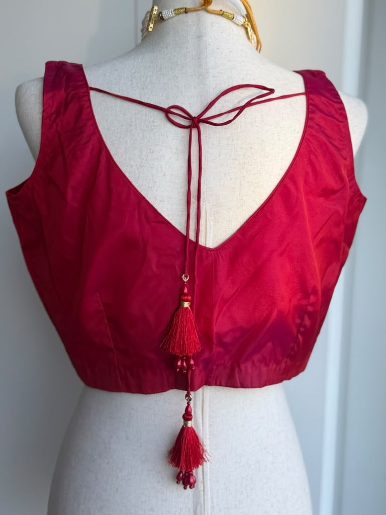 Sleeveless Blouses | Saree Blouses in USA | Boutique Blouses
