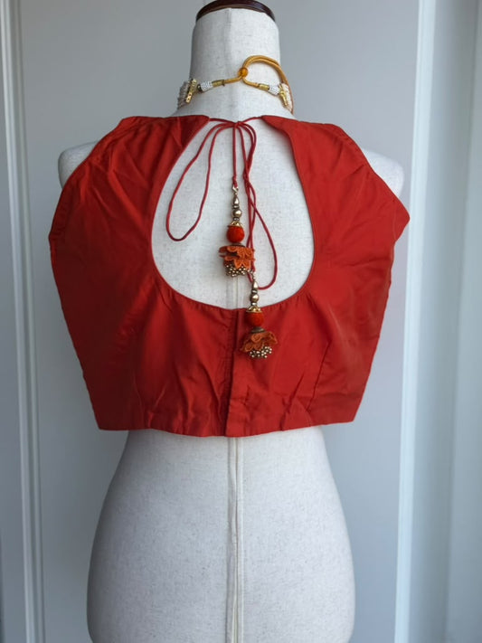 Sleeveless Blouses | Saree Blouses in USA | Boutique Blouses