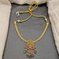 Laksmi Kundan Pendant Nanu Patti Necklace | Traditional Jewelry In USA
