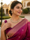 Kundan with MOP Fusion Necklace Set | Indian Jewelry In USA