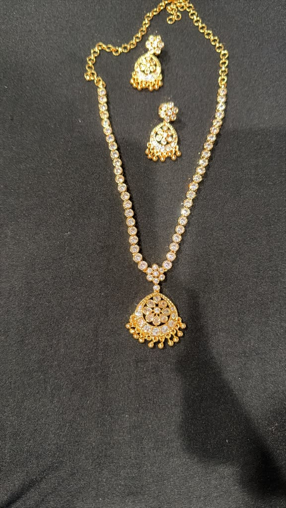 AD Traditional  Necklace Set | Indian Jewelry In USA