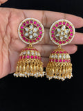 Antique kundan Jumkis | Indian Traditional Earrings | Gift Idea
