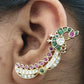 CZ Antique Peacock Ear Cuffs | Indian Traditional Jewelry In USA