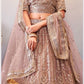 Party Wear Lehanga  | Embroidered Net Lehenga