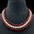 Onyx Beads & Pearls necklace | Indian Jewelry
