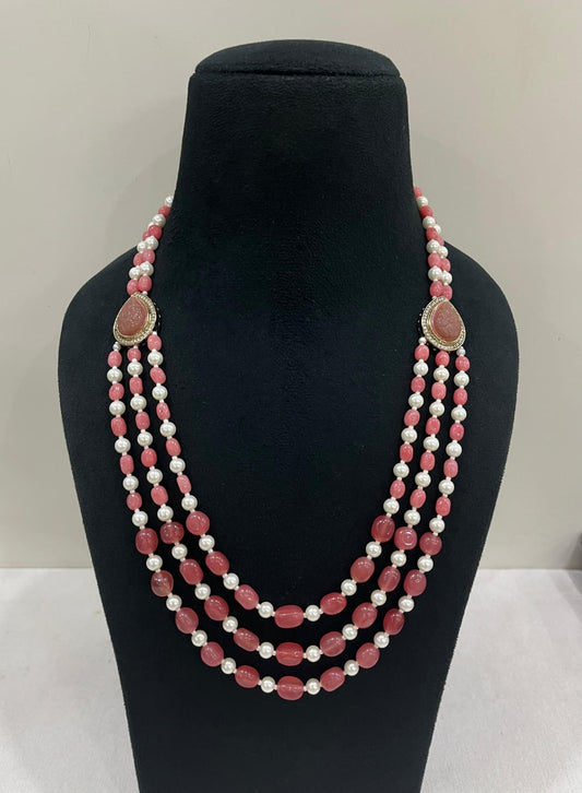Beads Side Pendants Necklace | Indian Jewelry in USA