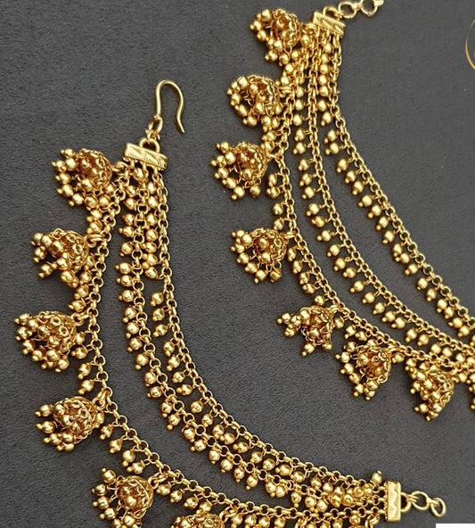 Jumki Ear Chains | Hair accessories | Champaswaralu