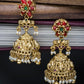 Coral  Earrings | Indian Jumki Earrings