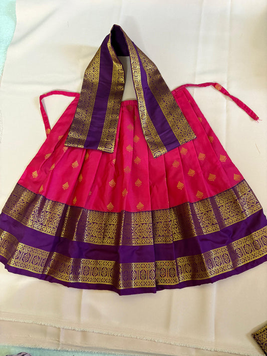 Goddess Dress | Sravana Lakshmi  kalasam  Dress | Traditional large Ammavari Dress