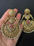 Designer Chandbali Earrings | Party wear earrings