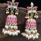 Jadau Kundan Jumki Earrings | Indian Traditional Earrings