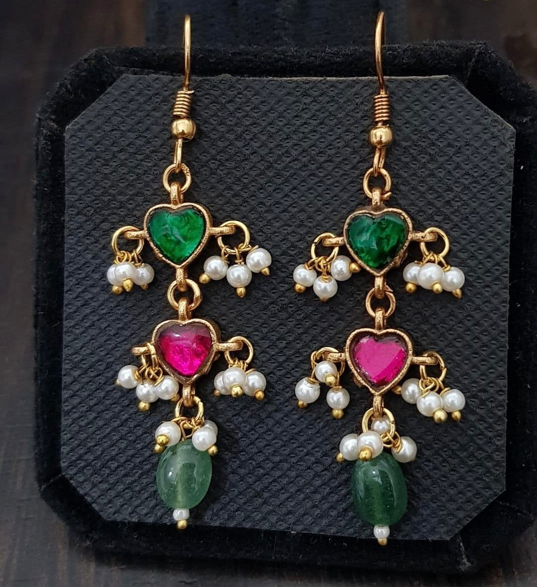 Jadau Kundan Earrings | Indian Traditional Jewelry In USA