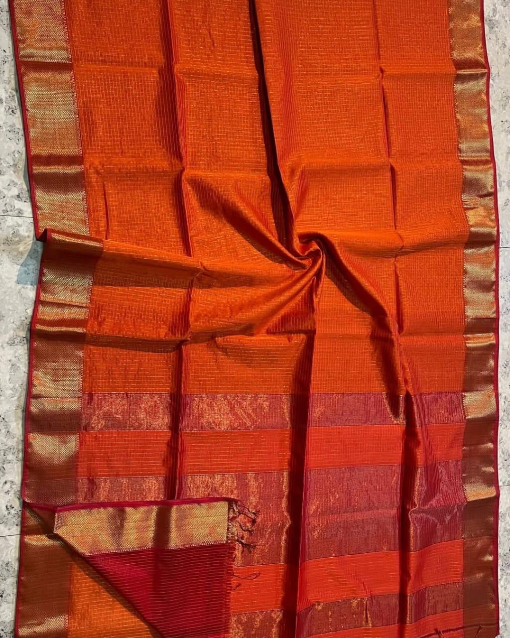 Maheswari Handloom Sarees | Light Weight Saree | Gift Saree