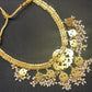 Jadau Kundan Pearl Hanging Necklace | Indian Traditional Jewelry