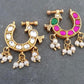 Antique Jadau Kundan Nath |  Indian Nose Ring