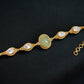 Moissanite Kundan Bracelet | Indian Jewelry InUSA | Gift Idea