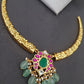 Jadau Pendant Kante Necklace | Indian Traditional Jewelry  | Kids Necklace