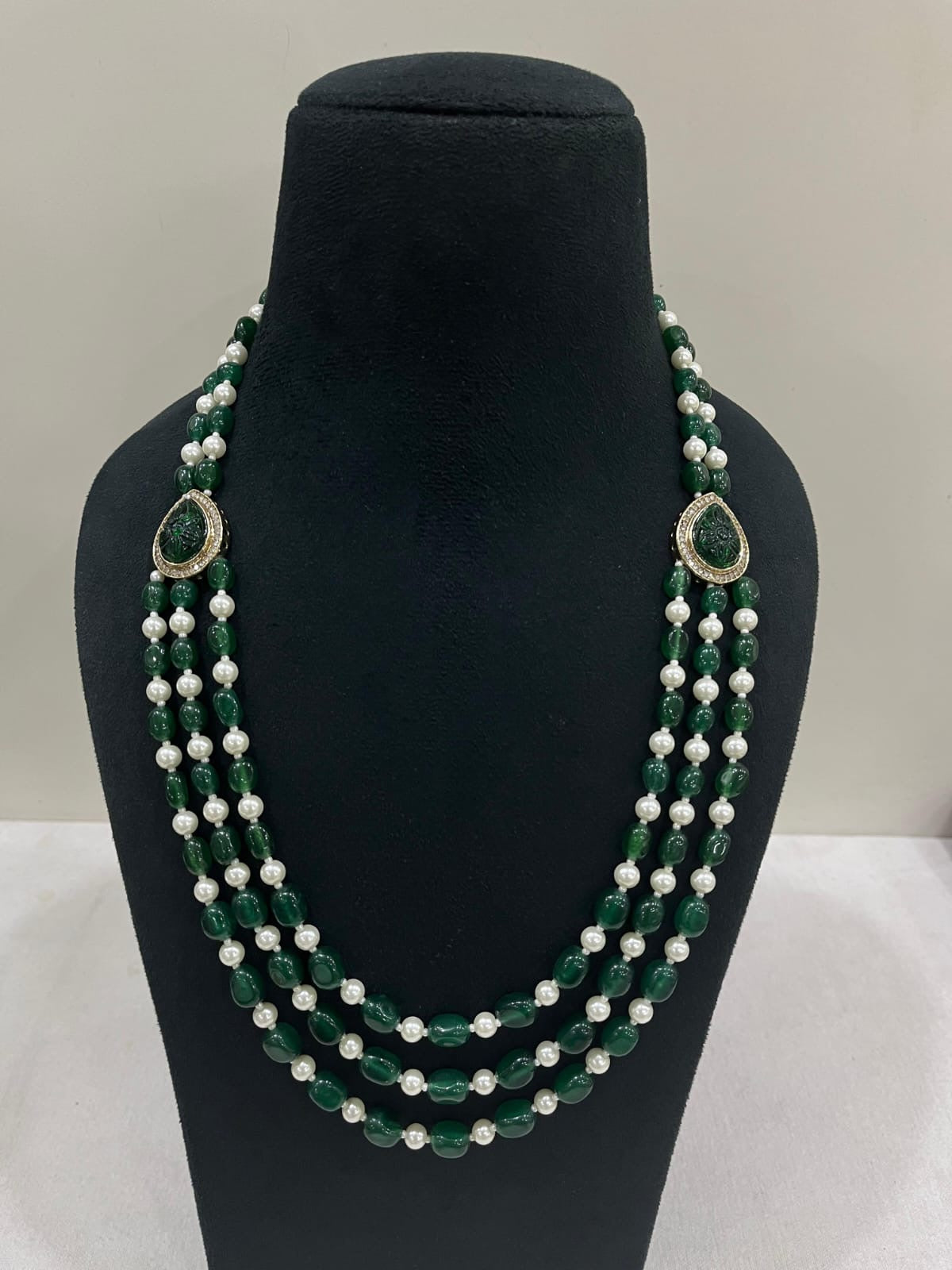 Beads Side Pendants Necklace | Indian Jewelry in USA