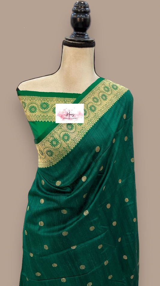 Pure Tussar Banaras Saree