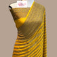 Pure georgette banarasi saree