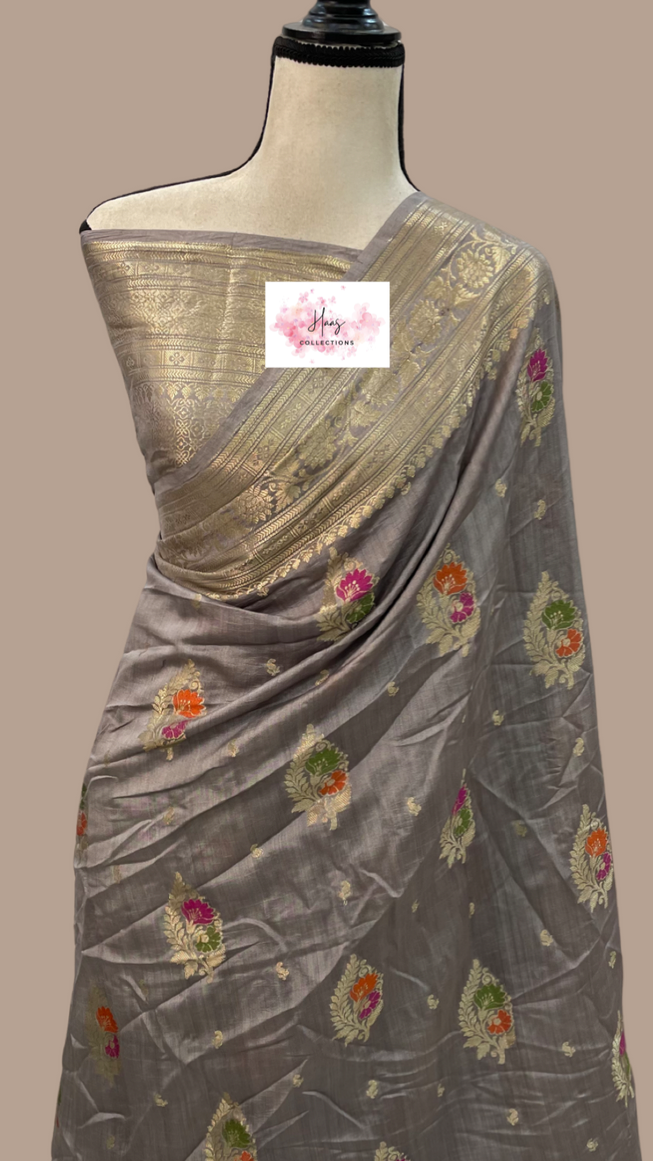 Beautiful Chiniya Silk Saree