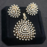 Beautiful AD  Pendant Set | Latest Indian Jewelry