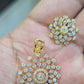 Beautiful AD  Pendant Set | Latest Indian Jewelry
