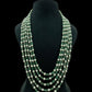 Onyx Beads & Pearl Mala Necklace  | South Indian Jewelry