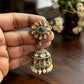 Polki Kundan Jumki Earrings