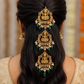 Antique Temple Lakshmi Hair Accessory | Indian Jewelry In USA