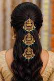 Antique Temple Lakshmi Hair Accessory | Indian Jewelry In USA