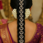 Kundan Pearl Choti | Hair Accessories | Traditional Indian Jewelry