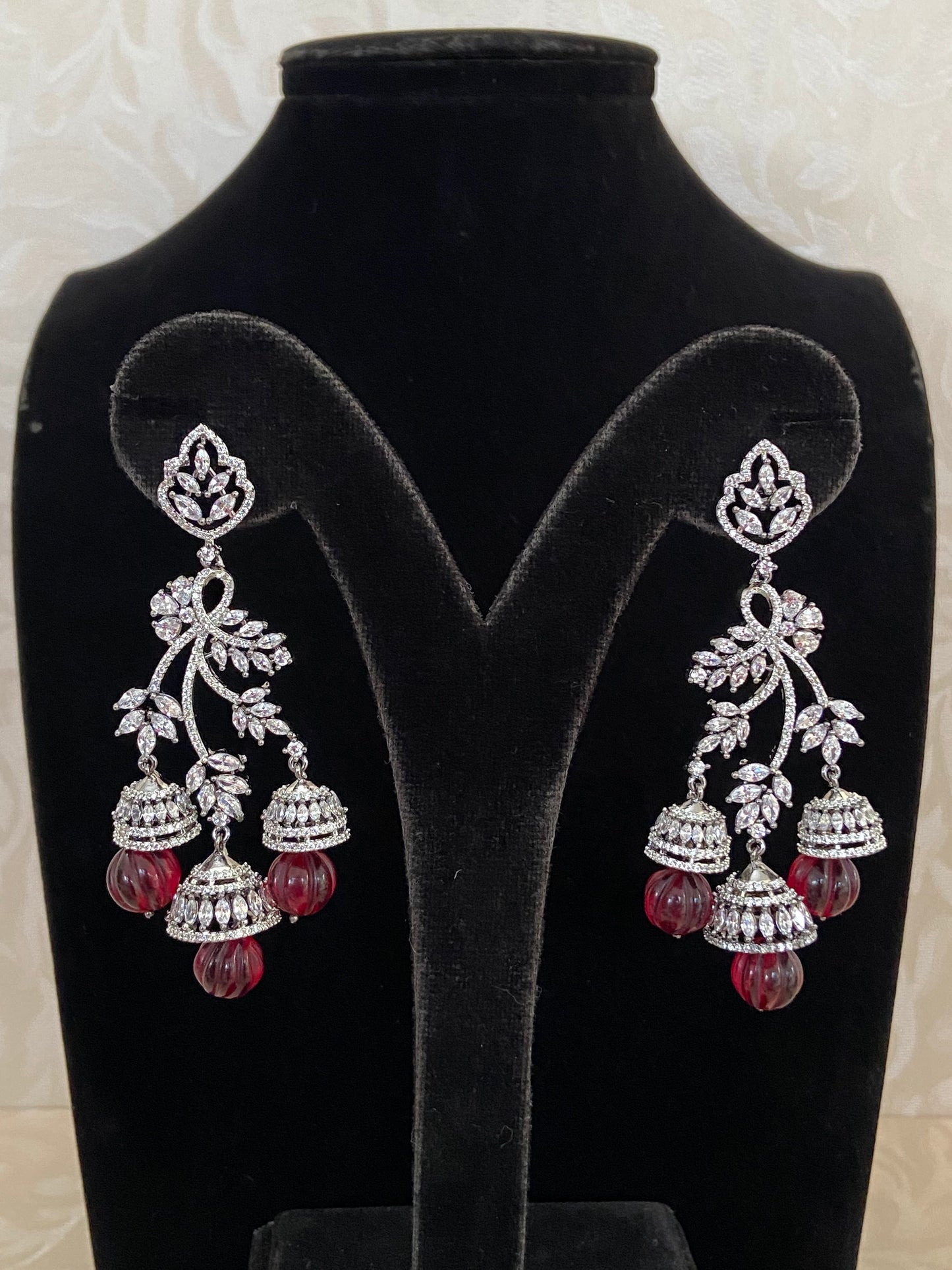 Victorian ad earrings | Party wear earrings