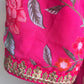 Pink long dress | Georgette long dress