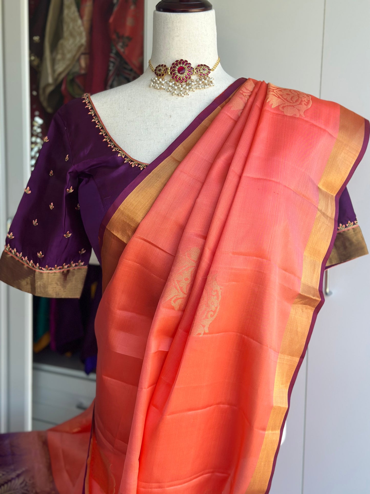 Kanchi handloom soft silk saree | Pattu Saree